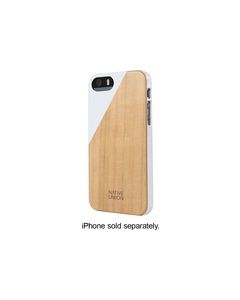 Native Union - CLIC Wooden Case for Apple® iPhone® 5 and 5s - White