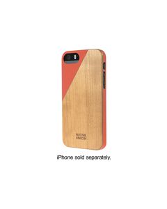 Native Union - CLIC Wooden Case for Apple® iPhone® 5 and 5s - Terracotta