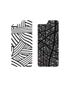 OtterBox - Symmetry Series Hard Shell Insert for Apple® iPhone® 6 and 6s - Silly String/Gray Mosaic