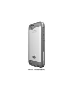 LifeProof - fre Power Waterproof Battery Case for Apple® iPhone® 6 - Gray/White