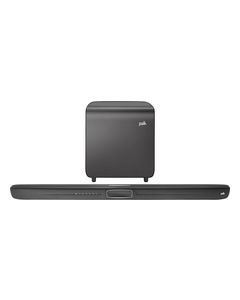 Polk Audio - MagniFi Soundbar System with 7" Wireless Active Subwoofer - Dark Gray