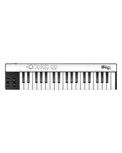 IK Multimedia - iRig KEYS 37-Key USB MIDI Keyboard Controller - White