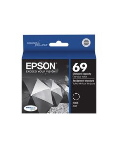 Epson - DURABrite Ultra - 69 Ink Jet Cartridge T069120 - Black - Black