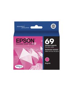 Epson - DURABrite Ultra - 69 Ink Jet Cartridge T069320 - Magenta - Magenta