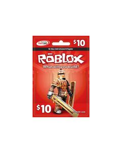 Roblox - ROBLOX $10 Game Card - Red