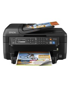 Epson - WorkForce WF-2650 Wireless All-In-One Printer - Black