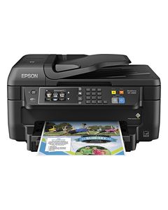 Epson - WorkForce WF-2660 Wireless All-In-One Printer - Black