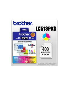 Brother - Ink Cartridges (3-Count) - Cyan, Magenta, Yellow