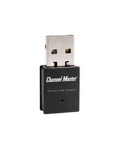 Channel Master - DVR+ Wireless-N USB 2.0 Adapter - Black