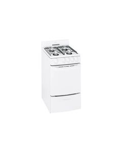 Hotpoint - 20" Freestanding Gas Range - White