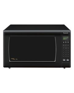 Panasonic - 2.2 Cu. Ft. Full-Size Microwave - Black