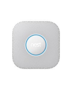 Nest - Protect 2nd Generation (Battery) Smart Smoke/Carbon Monoxide Alarm - White