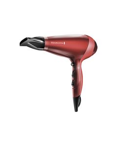 Remington - Silk Ceramic Ionic AC Professional Hair Dryer - Red/Black