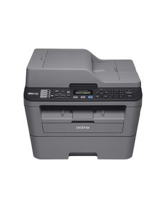 Brother - MFC-L2700DW Wireless Black-and-White All-in-One Laser Printer - Gray