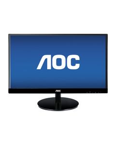 AOC - 21.5" IPS LED HD Monitor - Black