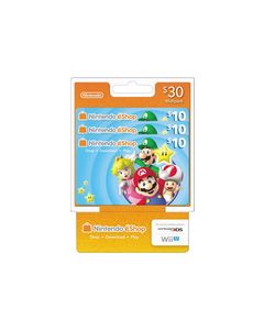 Nintendo - $10 Nintendo eShop Prepaid Cards (3-Pack)