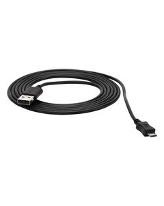 Griffin Technology - 6.6' USB-to-Micro USB Charge-and-Sync Cable - Black