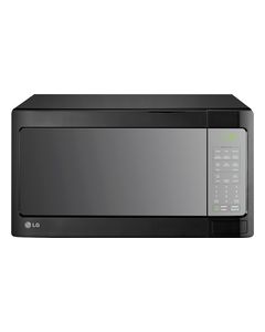 LG - 1.4 Cu. Ft. Mid-Size Microwave - Smooth Black