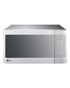 LG - 1.4 Cu. Ft. Mid-Size Microwave - Smooth White