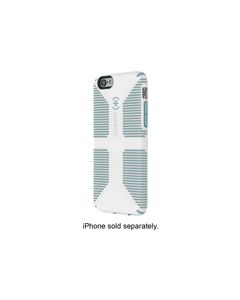 Speck - Candyshell Grip Case for Apple® iPhone® 6 - White/Blue