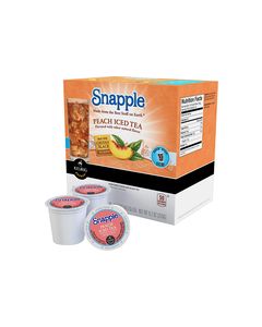 Keurig - Snapple Peach Iced Tea K-Cups (16-Pack) - Multi