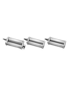 KitchenAid - Pasta Roller Attachments for Most KitchenAid Stand Mixers - Stainless-Steel