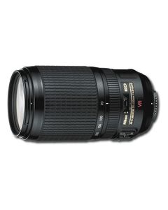 Nikon - AF-S VR Zoom-Nikkor 70-300mm f/4.5-5.6G IF-ED Telephoto Zoom Lens - Black