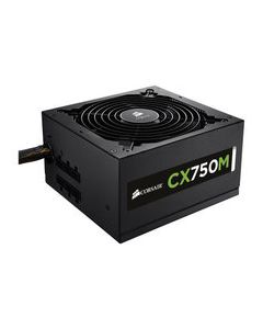 Corsair - CX Series Modular CX750M 750W ATX Power Supply - Black