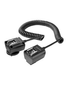 Insignia™ - TTL Off-Camera Sync Cord for Nikon - Black