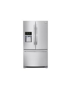 Frigidaire - Gallery 27.7 Cu. Ft. French Door Refrigerator with Thru-the-Door Ice and Water - Stainless-Steel