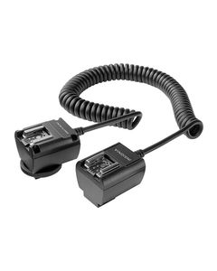 Insignia™ - TTL Off-Camera Sync Cord for Canon - Black