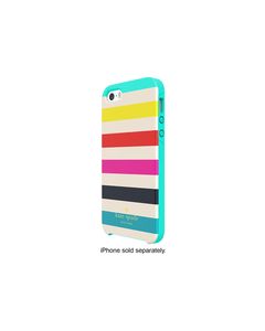 kate spade new york - Candy Stripe Hybrid Hard Shell Case for Apple® iPhone® 5 and 5s - Multi-color