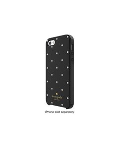 kate spade new york - Larabee Dot Hybrid Hard Shell Case for Apple® iPhone® 5 and 5s - Black/Cream