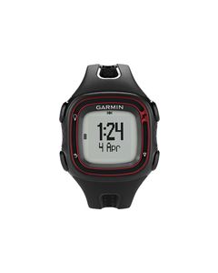 Garmin - Forerunner 10 GPS Watch - Black/Red