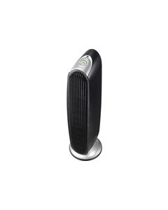 Honeywell - Oscillating Air Purifier with Permanent Filter - Black/Silver