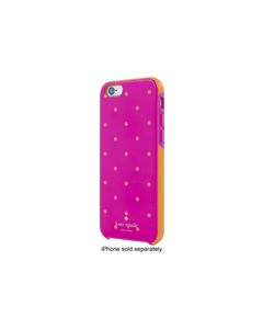 kate spade new york - Hybrid Hard Shell Case for Apple® iPhone® 6 and 6s - Pink/Orange