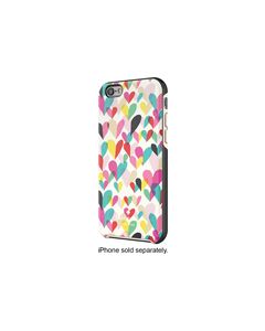 kate spade new york - Confetti Heart Hybrid Hard Shell Case for Apple® iPhone® 6 and 6s - Rainbow