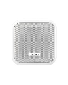 Insignia™ - Plug-In Bluetooth Speaker - White