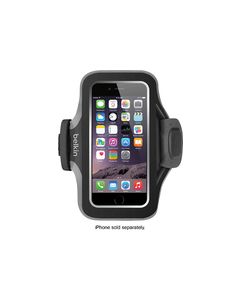 Belkin - Slim-Fit Plus Armband Case for Apple® iPhone® 6 and 6s - Black