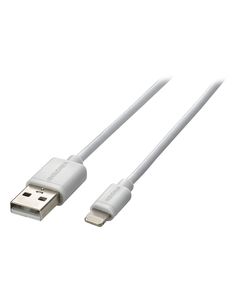 Insignia™ - Apple MFi Certified 6' Apple® Lightning Charge-and-Sync Cable - White