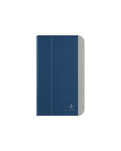 Belkin - Slim Style Cover for Samsung Galaxy Tab 4 7.0 - Dark Blue/Gray