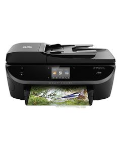 HP - Officejet OJ 8040 Wireless All-in-One Printer - Black