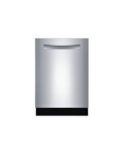 Bosch - 800 Series 24" Tall Tub Built-In Dishwasher with Stainless-Steel Tub - Stainless Steel