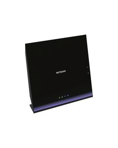 NETGEAR - AC1600 Dual-Band Gigabit Router with 4-Port Ethernet Switch - Black