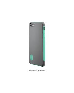 Modal - Dual-Layer Case for Apple® iPhone® 6 Plus - Gray/Green