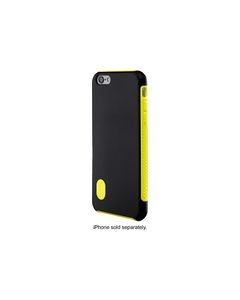 Modal - Dual-Layer Case for Apple® iPhone® 6 Plus - Black/Yellow