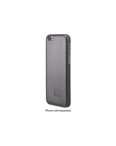 Platinum - Brushed Metal Case for Apple® iPhone® 6 - Gunmetal