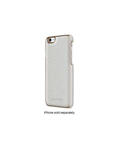 ADOPTED - Leather Wrap Case for Apple® iPhone® 6 - White/Gold