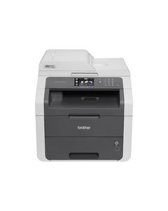 Brother - MFC-9130CW Digital Color Laser All-in-One Printer with Wireless Networking - Gray