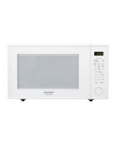 Sharp - 2.2 Cu. Ft. Full-Size Microwave - White